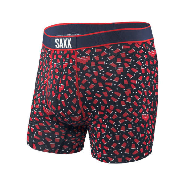SAXX Vibe Beer Can Boxer Briefs, Underwear