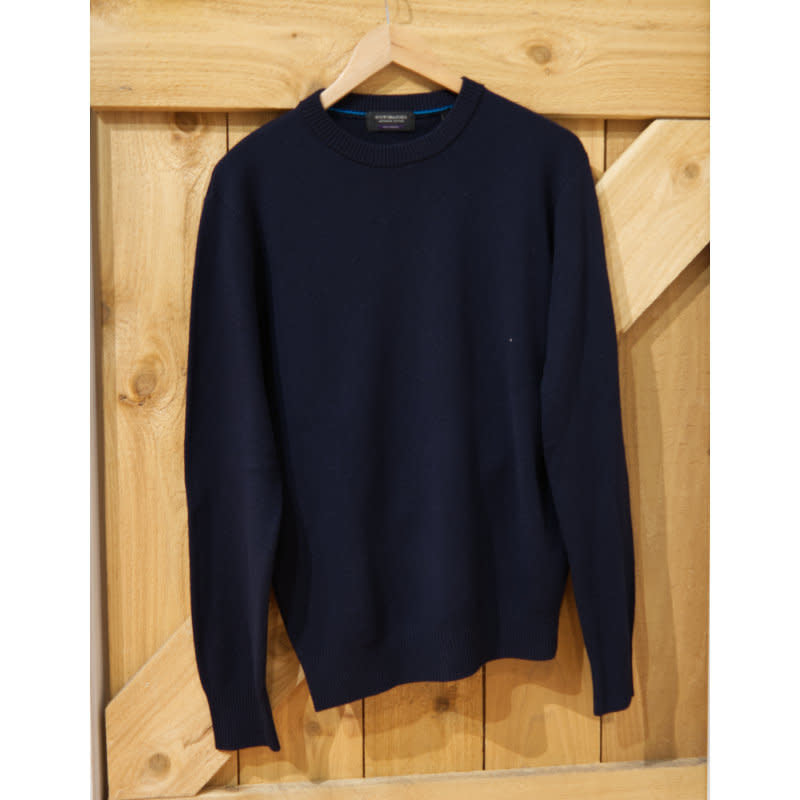 Navy merino wool clearance sweater