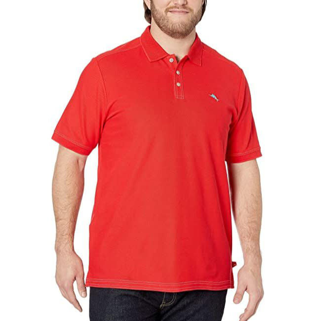 Tommy Bahama Emfielder Polo Red Cherry NYLA Fresh Thread