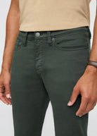 'Du/er No Sweat Pant Slim' in 'Peat' colour