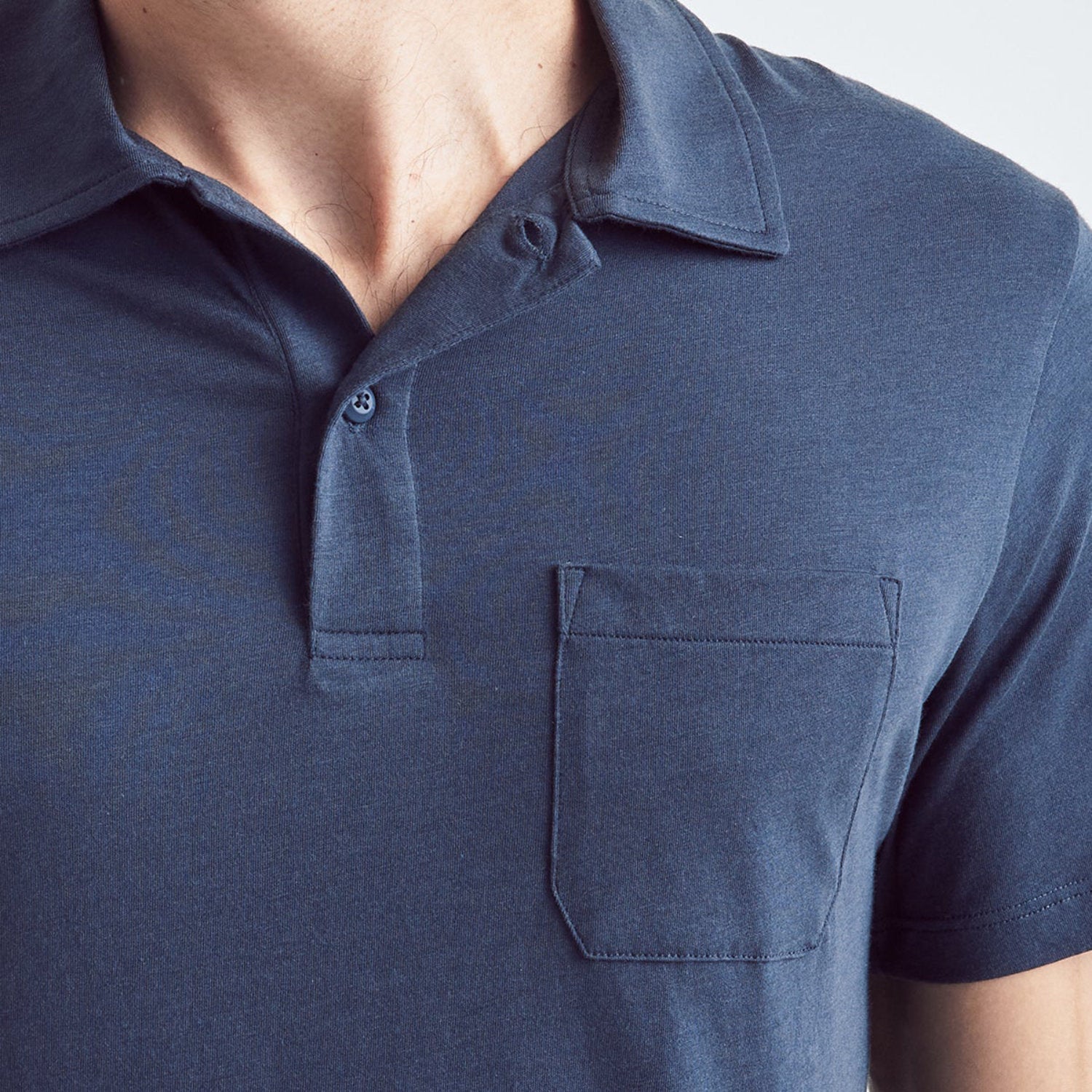 'Du/er The Dura-Soft Only Polo' in 'Navy' colour