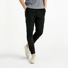 'Du/er No Sweat Jogger' in 'Black' colour