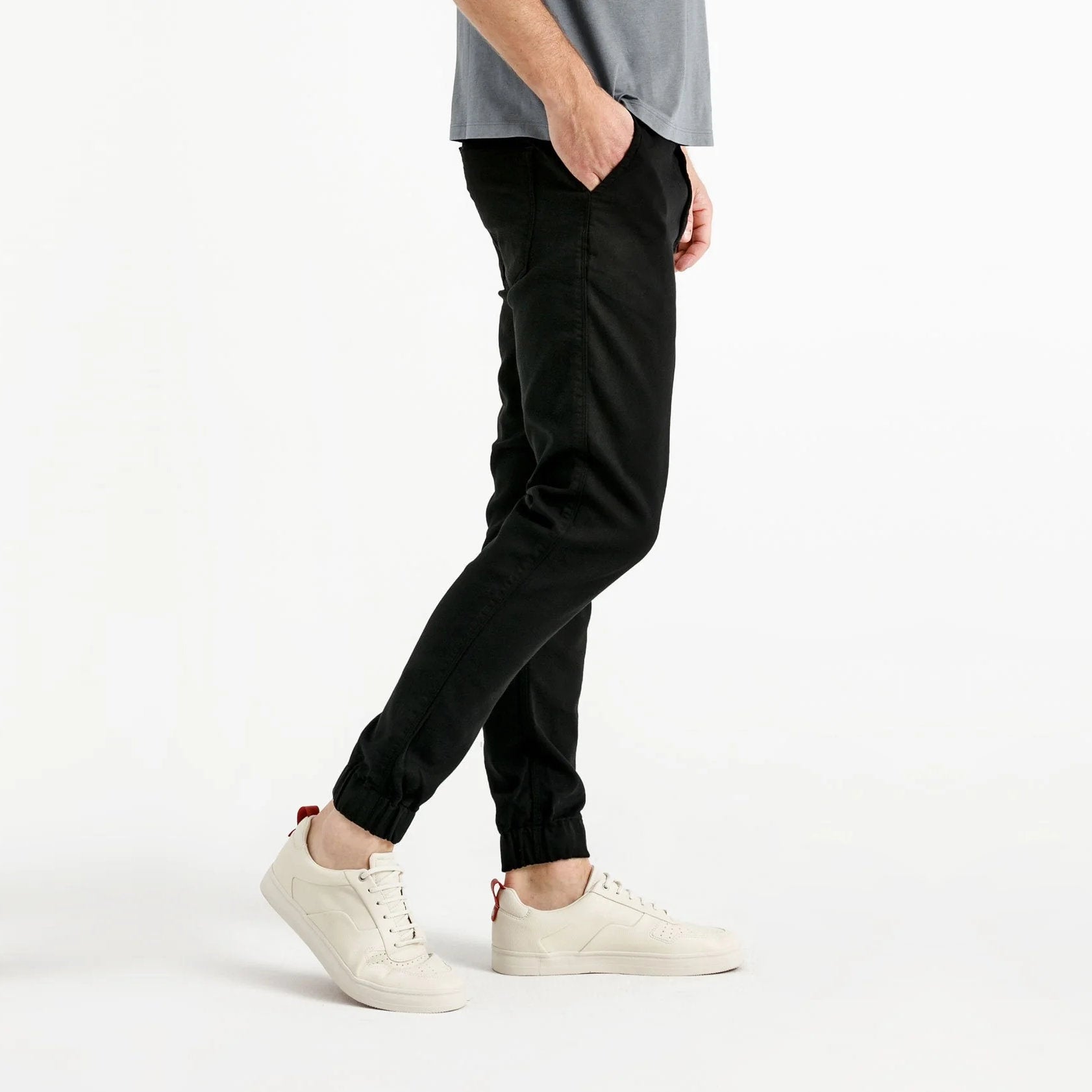 'Du/er No Sweat Jogger' in 'Black' colour