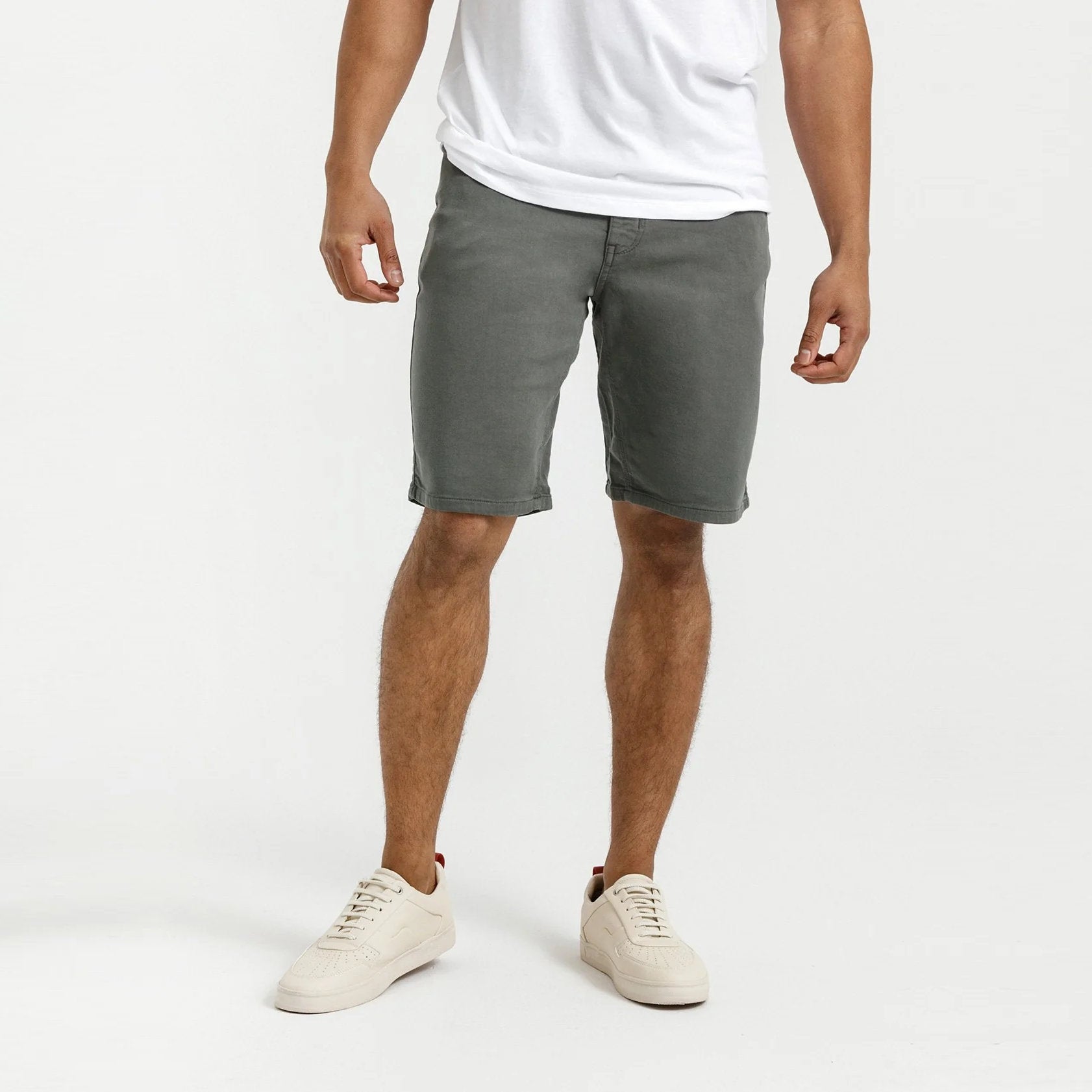 'Du/er No Sweat Shorts Relaxed' in 'Gull' colour