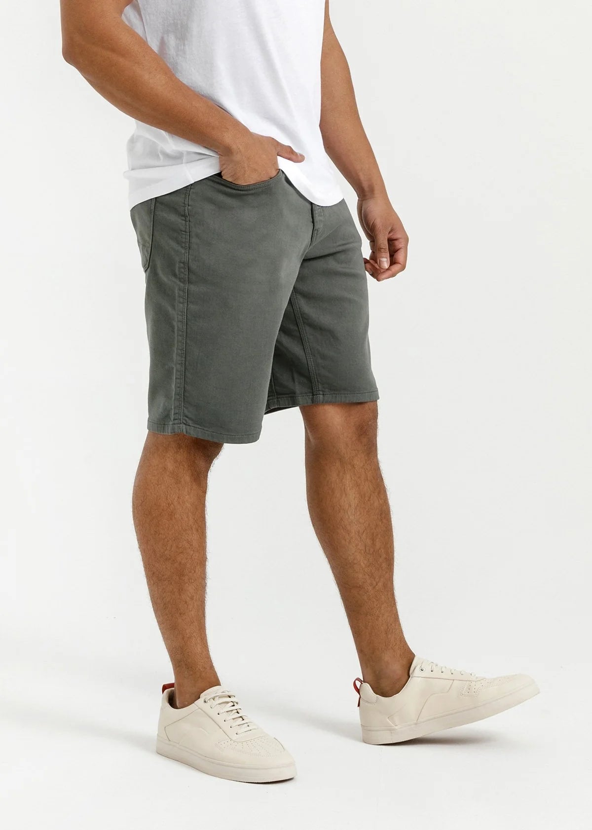 'Du/er No Sweat Shorts Relaxed' in 'Gull' colour