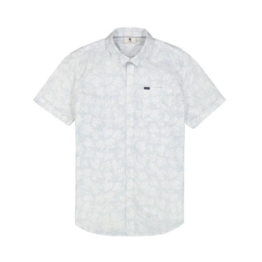 'Garcia O41090 Short Sleeve Button Up Shirt' in 'White' colour