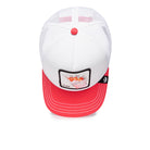 'Goorin Bros. The Flirty Bird Trucker Hat' in 'White & Pink' colour