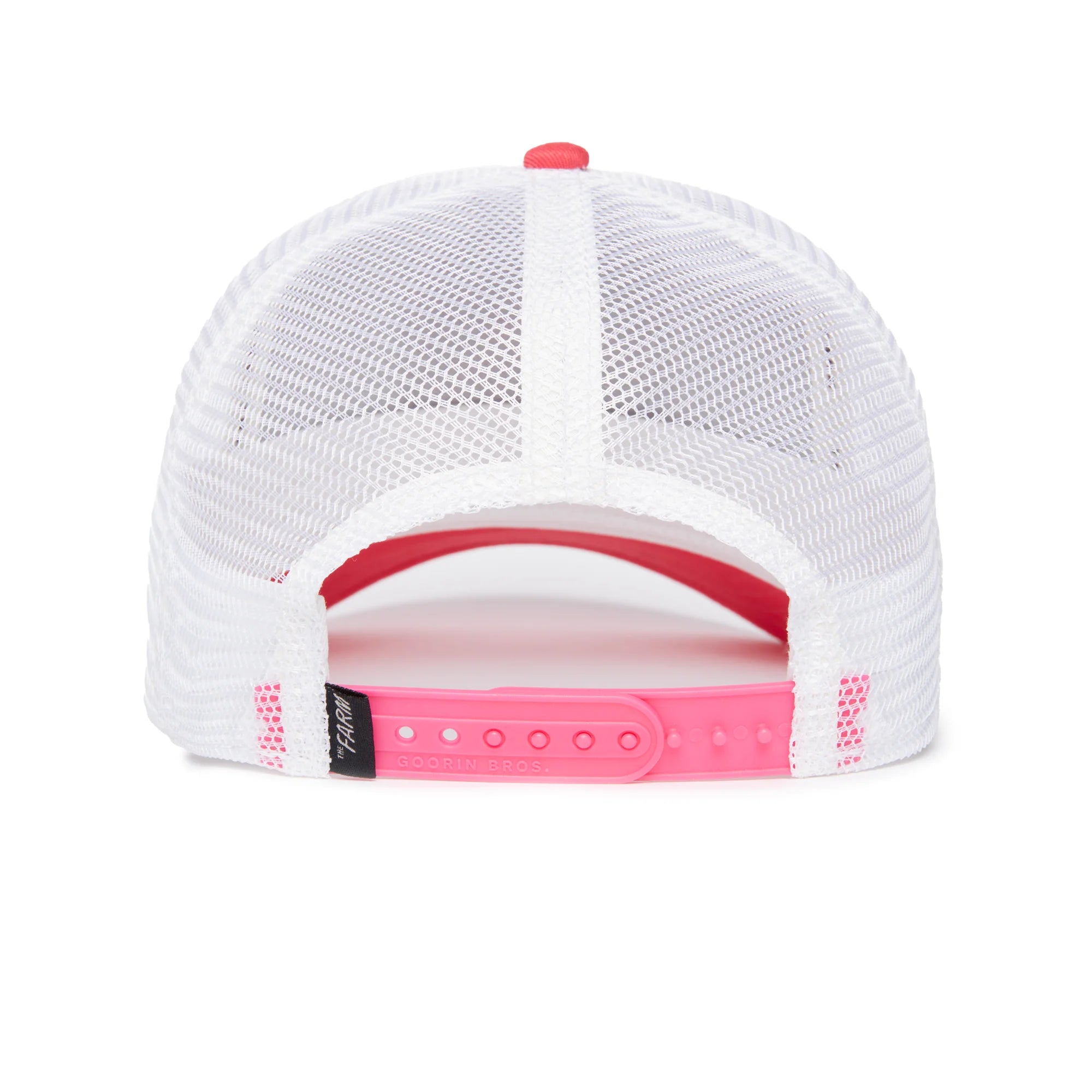 'Goorin Bros. The Flirty Bird Trucker Hat' in 'White & Pink' colour