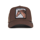 'Goorin Bros. Field 100 Dark Horse Twill Cap' in 'Brown' colour