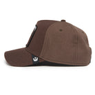 'Goorin Bros. Field 100 Dark Horse Twill Cap' in 'Brown' colour