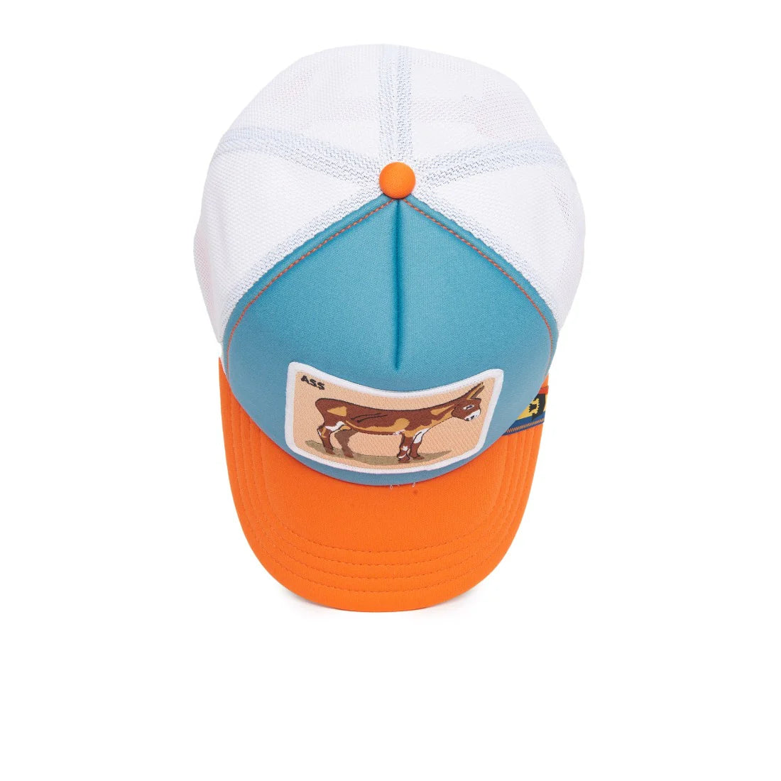 'Goorin Bros. First Ass Trucker Hat' in 'Teal' colour