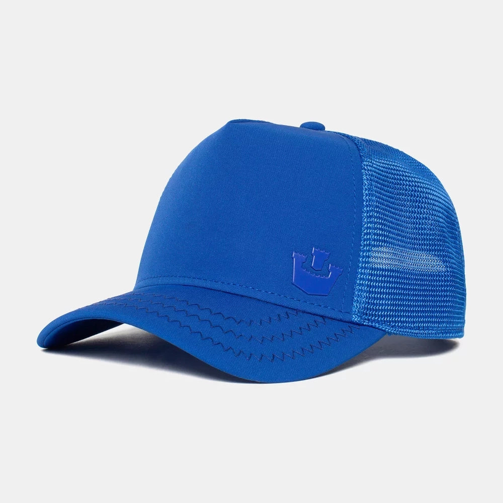 'Goorin Bros. Gateway Trucker Hat' in 'Royal Blue' colour