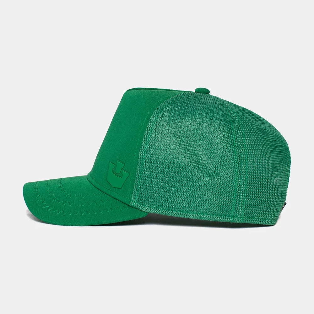 'Goorin Bros. Gateway Trucker Hat' in 'Green' colour