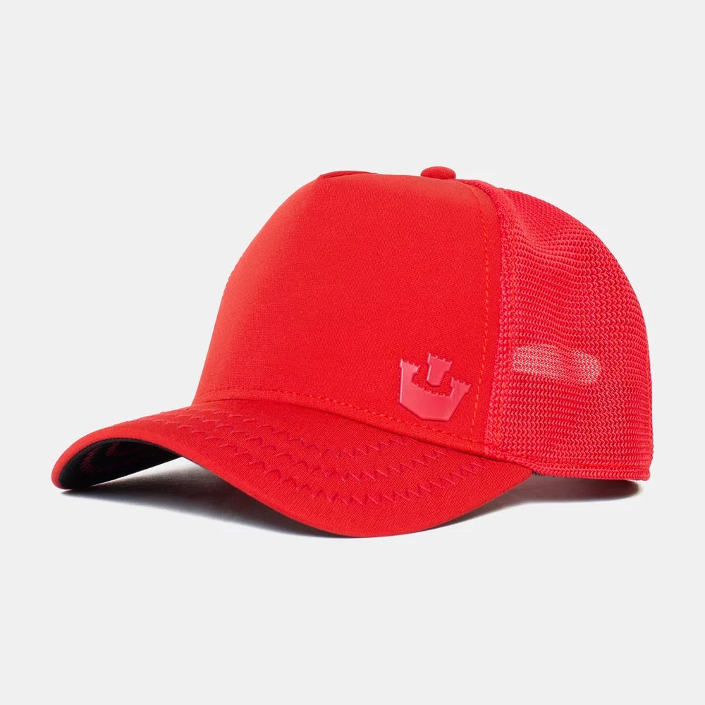 'Goorin Bros. Gateway Trucker Hat' in 'Red' colour