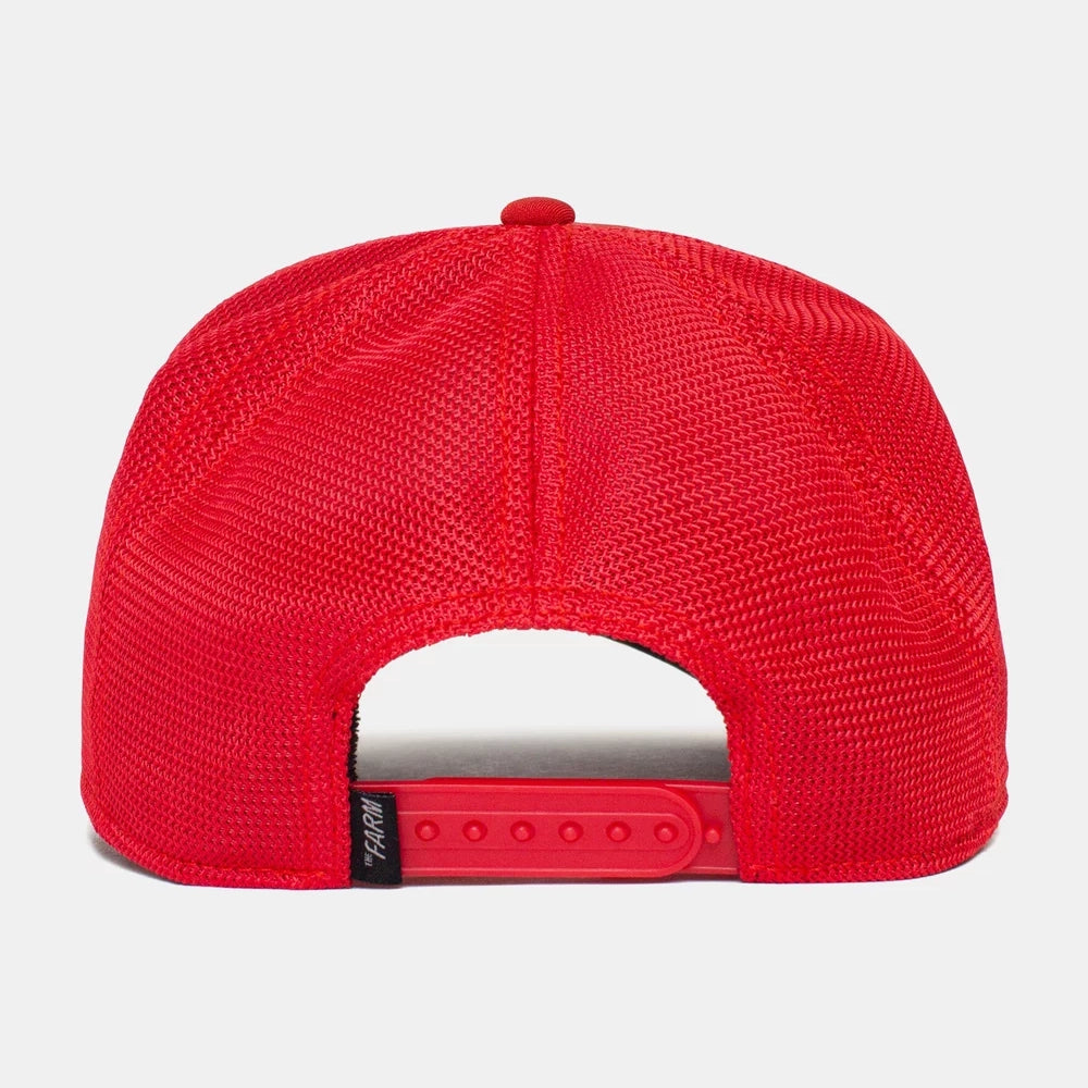 'Goorin Bros. Gateway Trucker Hat' in 'Red' colour