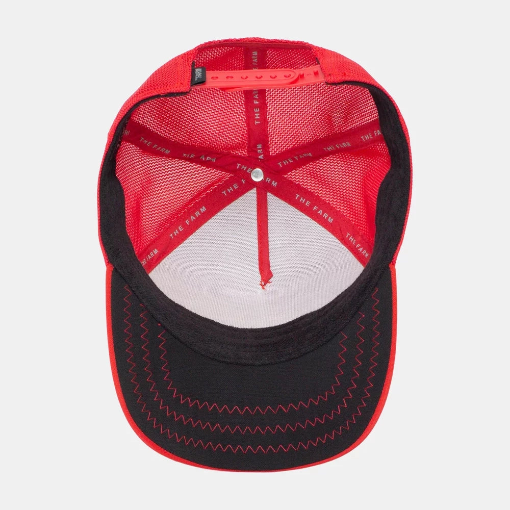 'Goorin Bros. Gateway Trucker Hat' in 'Red' colour