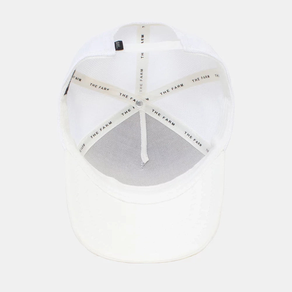 'Goorin Bros. Gateway Trucker Hat' in 'White' colour