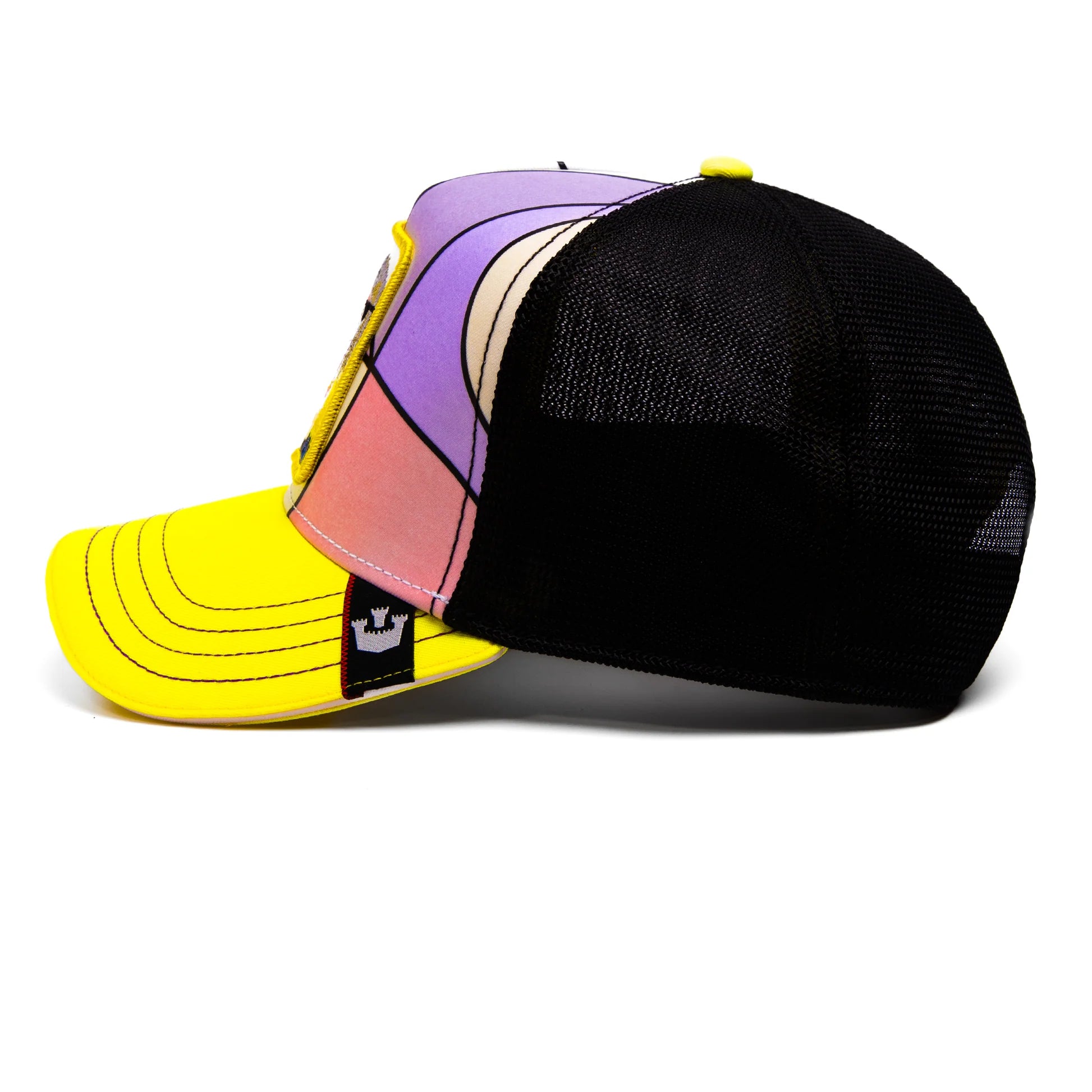 'Goorin Bros. Merriermaker Trucker Hat' in 'Yellow' colour