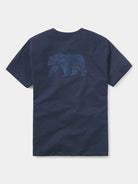 'The Normal Brand Worn In Bear Tee' in 'Navy' colour