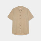 'Revolution 3103 Short Sleeved Button-Up Shirt' in 'Orange' colour