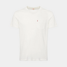 'Levis Sunset Pocket Tee' in 'White' colour