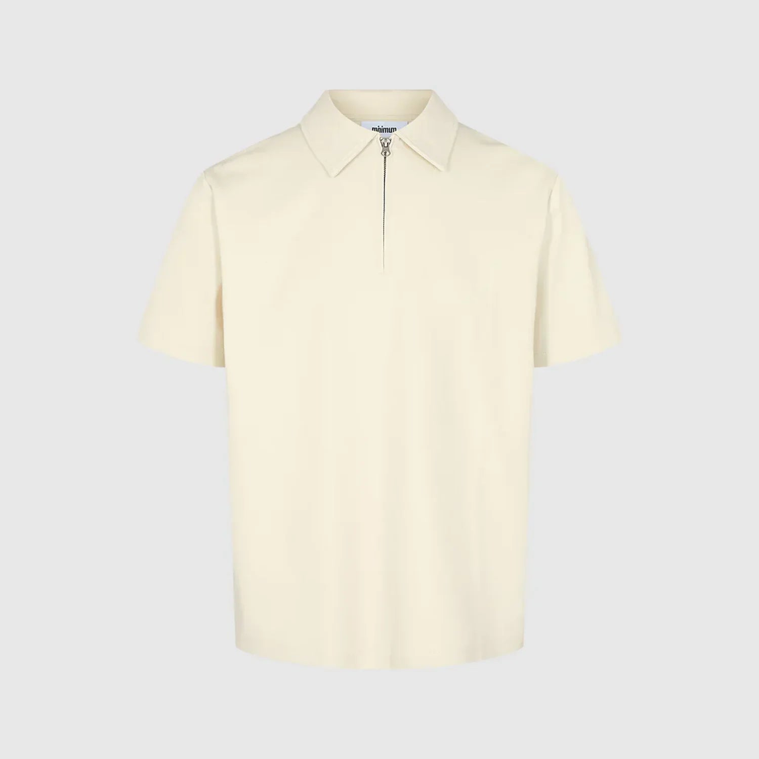 'MINIMUM Jesso 9765 Polo Shirt' in 'White Asparagus' colour