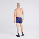 'SAXX Droptemp Boxer Brief - Astro' in 'Blue Heather' colour