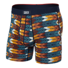 'SAXX Vibe Xtra Boxer Brief' with 'Arrowhead' print