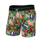 'Saxx Daytripper Boxer Brief - Gopher it' in 'Green' colour