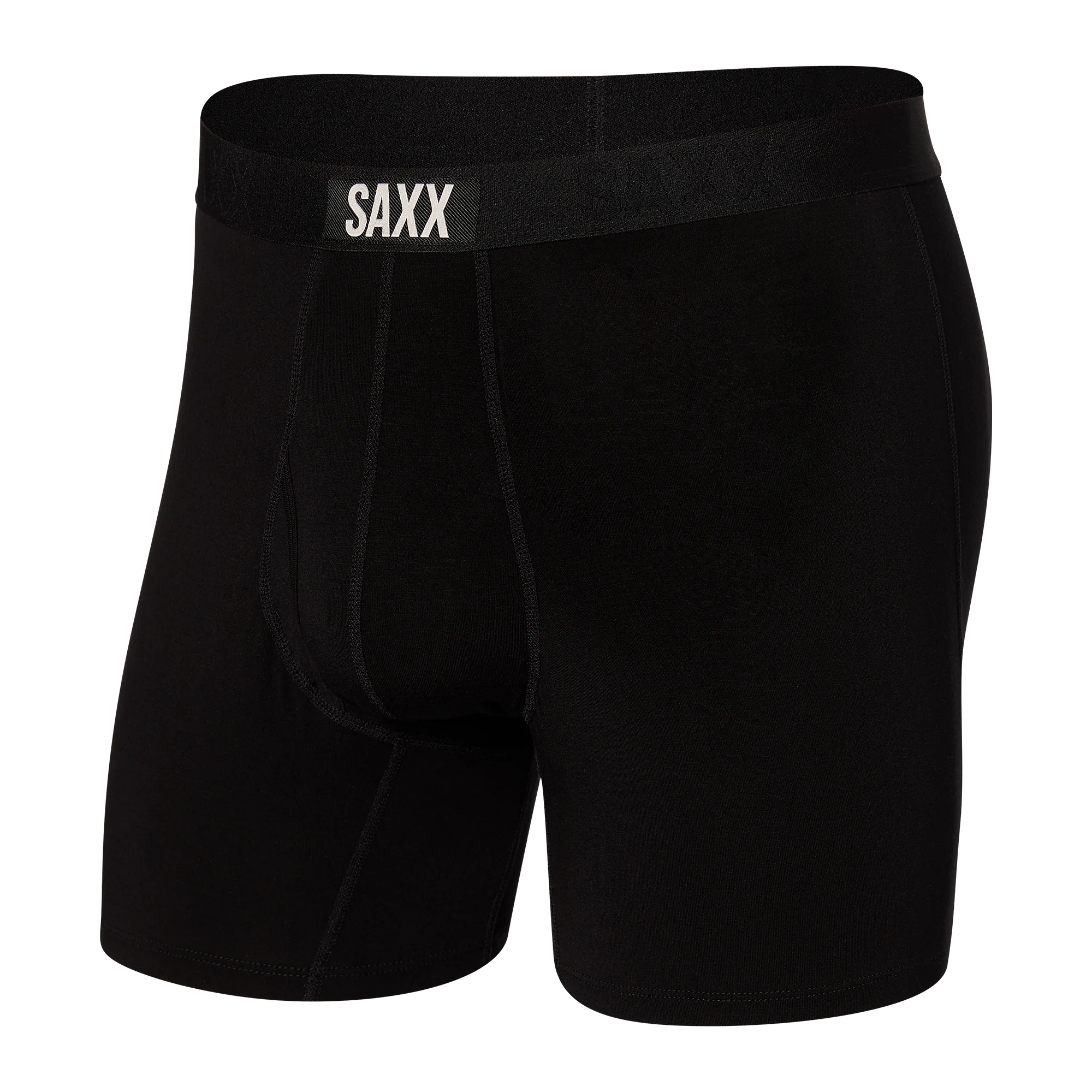 'SAXX Ultra Super Soft Boxer Brief - Black' in 'Black' colour