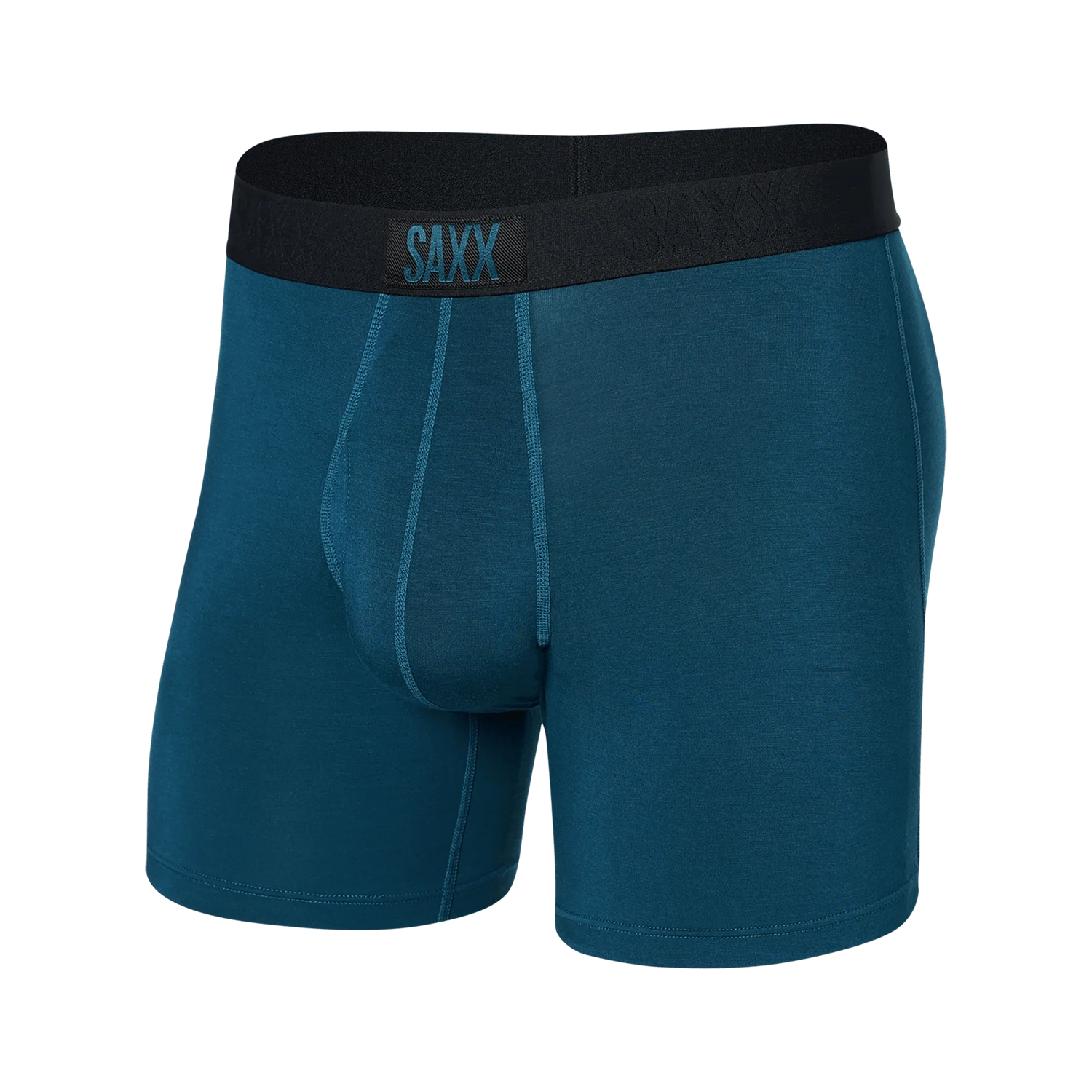 'Saxx Ultra Super Soft Boxer Brief - Deep Ocean' in 'Blue' colour