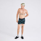 'Saxx Ultra Super Soft Boxer Brief' in 'Deer Damask' print