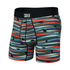 'Saxx Ultra Super Soft Boxer Brief - Fins' in 'Multi' colour