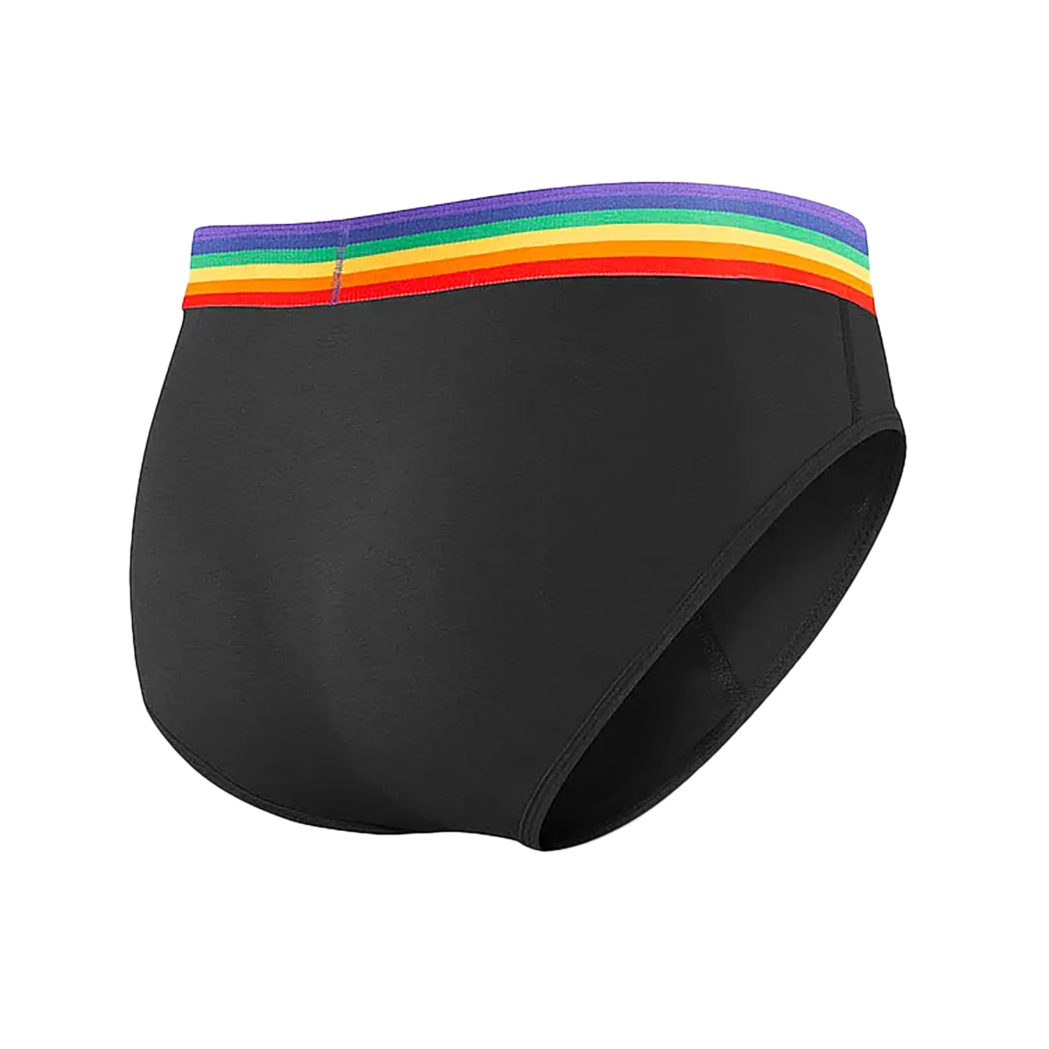 'SAXX Undercover Brief - Rainbow' in 'Black' colour