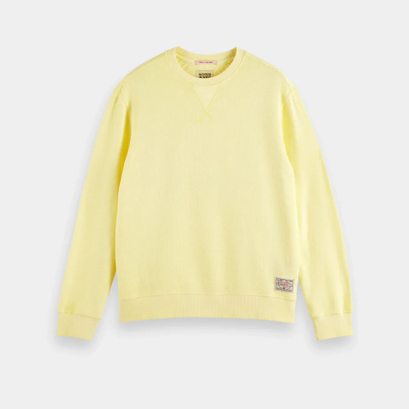 'Scotch & Soda Long Sleeve Dyed Shirt' in 'Glow' colour
