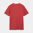 'Scotch & Soda Garment-Dyed Jersey T-Shirt' in 'Amp Red' colour