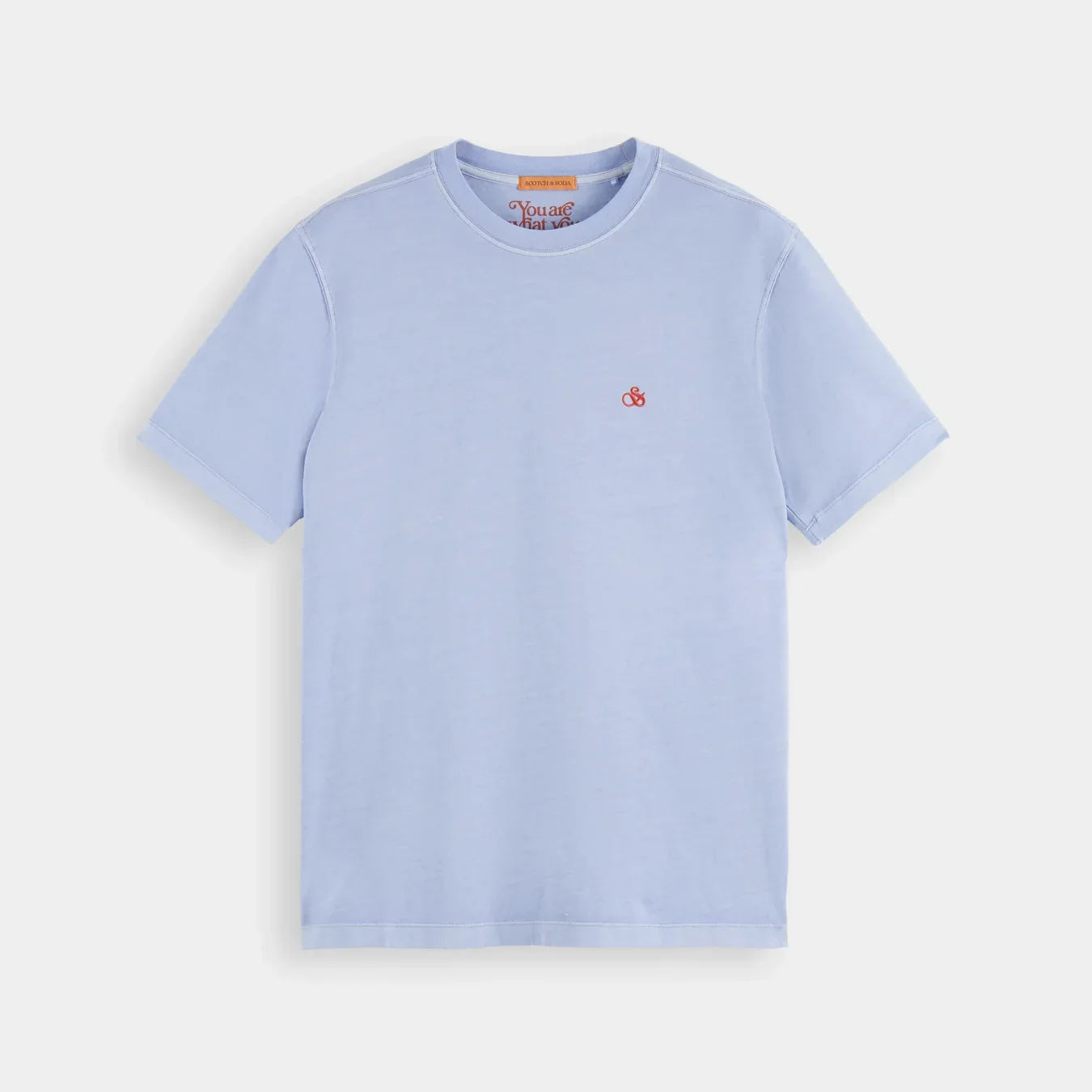 'Scotch & Soda Garment-Dyed Jersey T-Shirt' in 'Twilight' colour