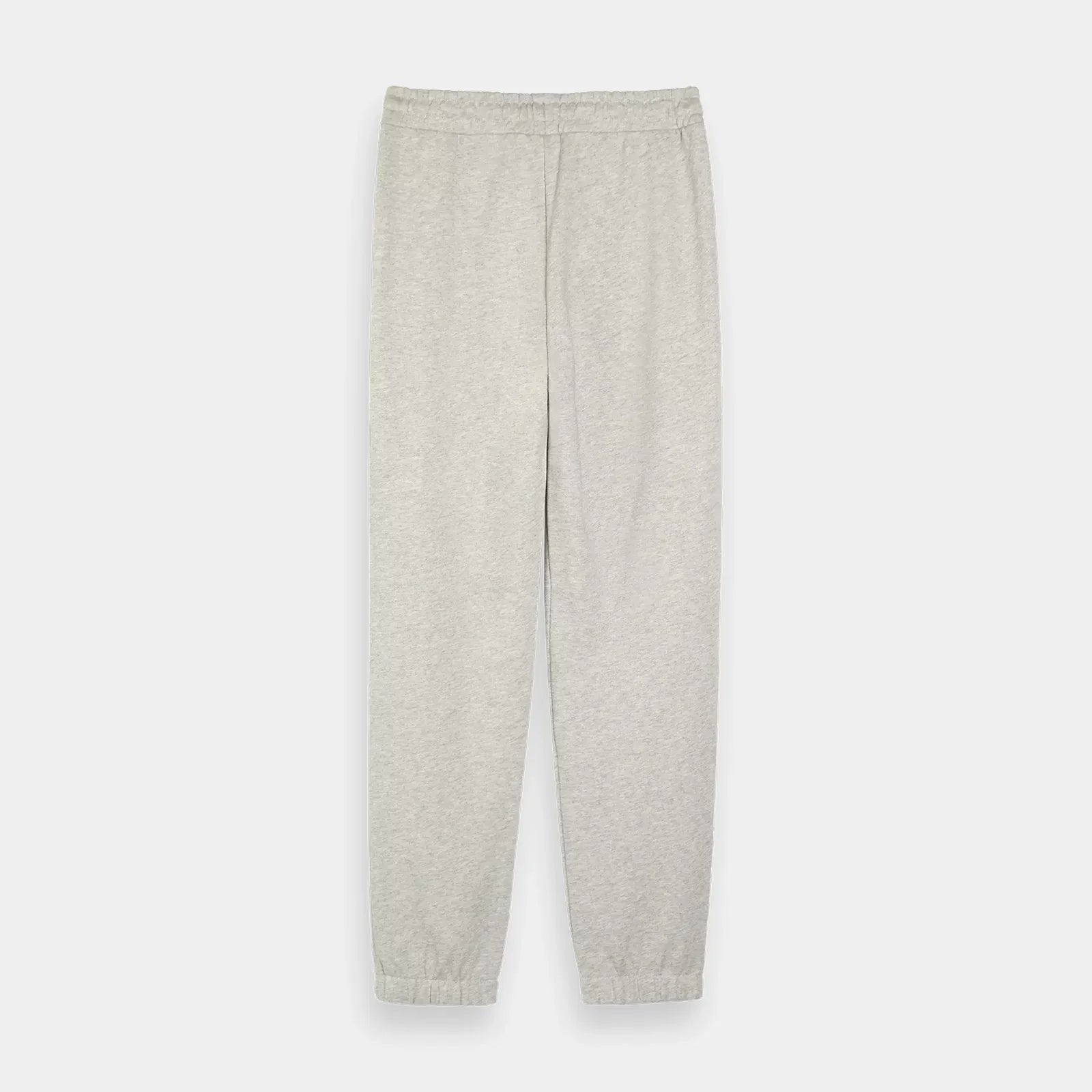 'Scotch & Soda 100% Organic Cotton Essential Logo Badge Sweat Pant' in 'Grey Melange' colour