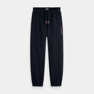 'Scotch & Soda Unisex Sweatpants In Organic Cotton' in 'Dark Navy' colour