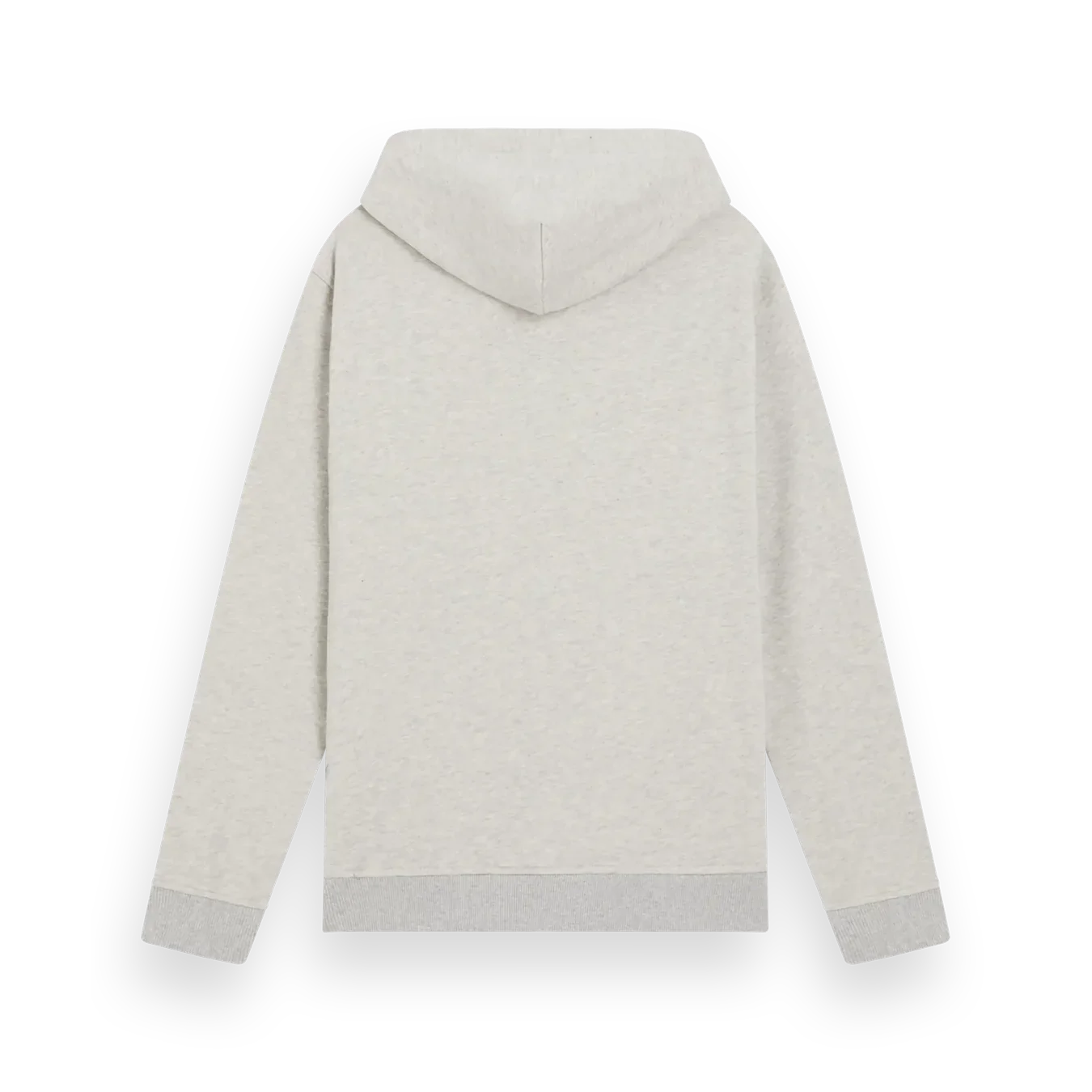 'Scotch & Soda 100% Organic Cotton Zip-Through Hoodie' in 'Grey Melange' colour