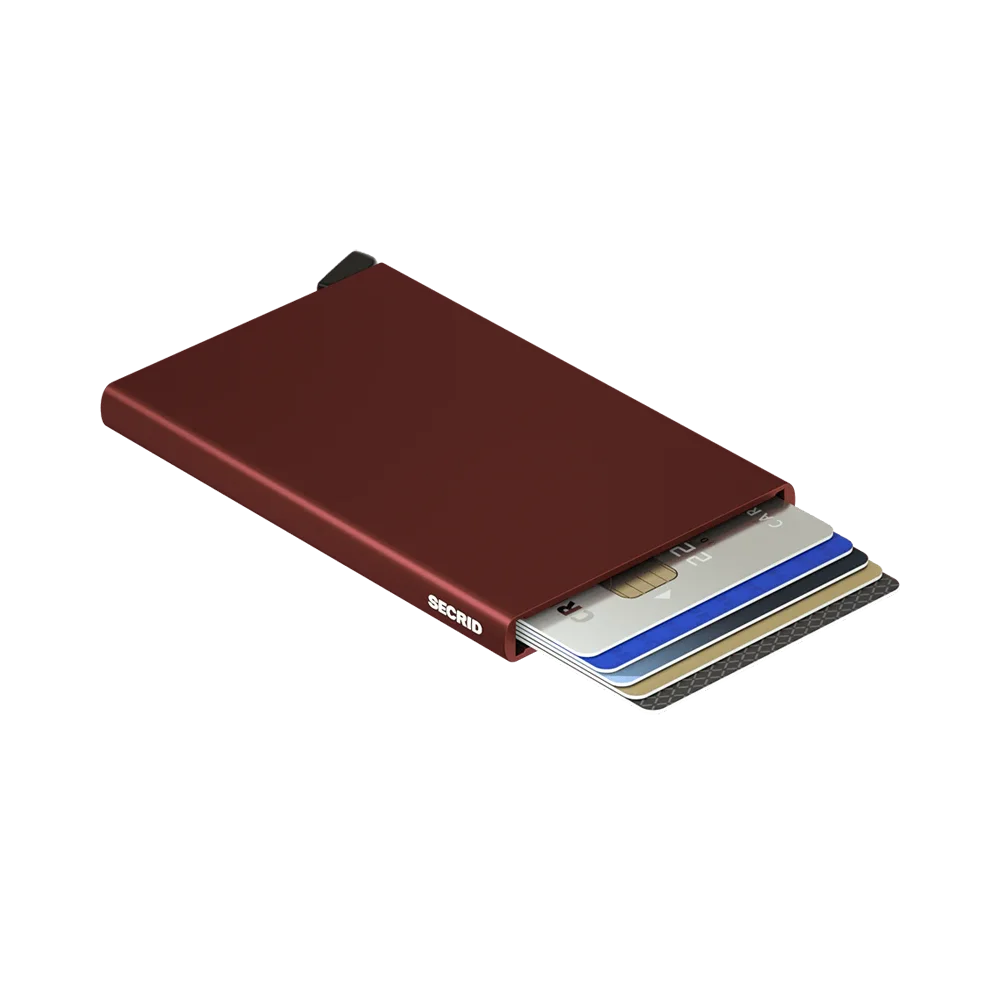 'Secrid Cardprotector - Original' in 'Bordeaux' colour