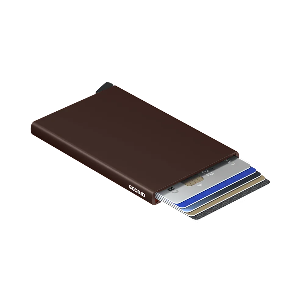 'Secrid Cardprotector - Original' in 'Brown' colour