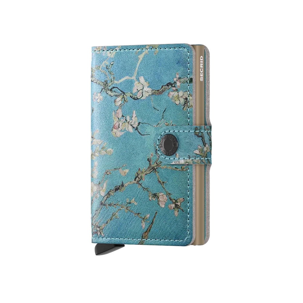 'Secrid Miniwallet - Art' in 'Almond Blossom' colour