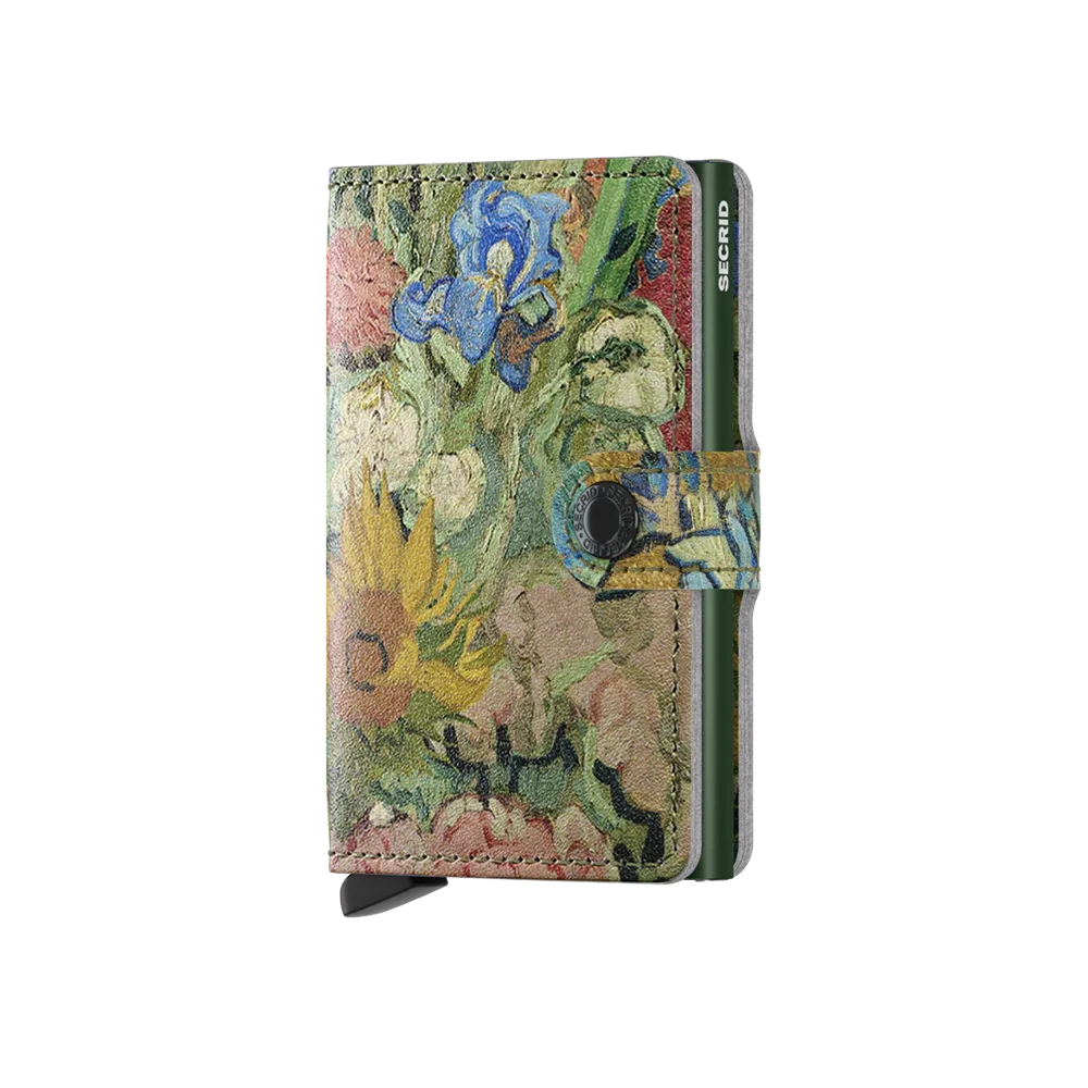 'Secrid Miniwallet - Art' in 'Bouquet' colour