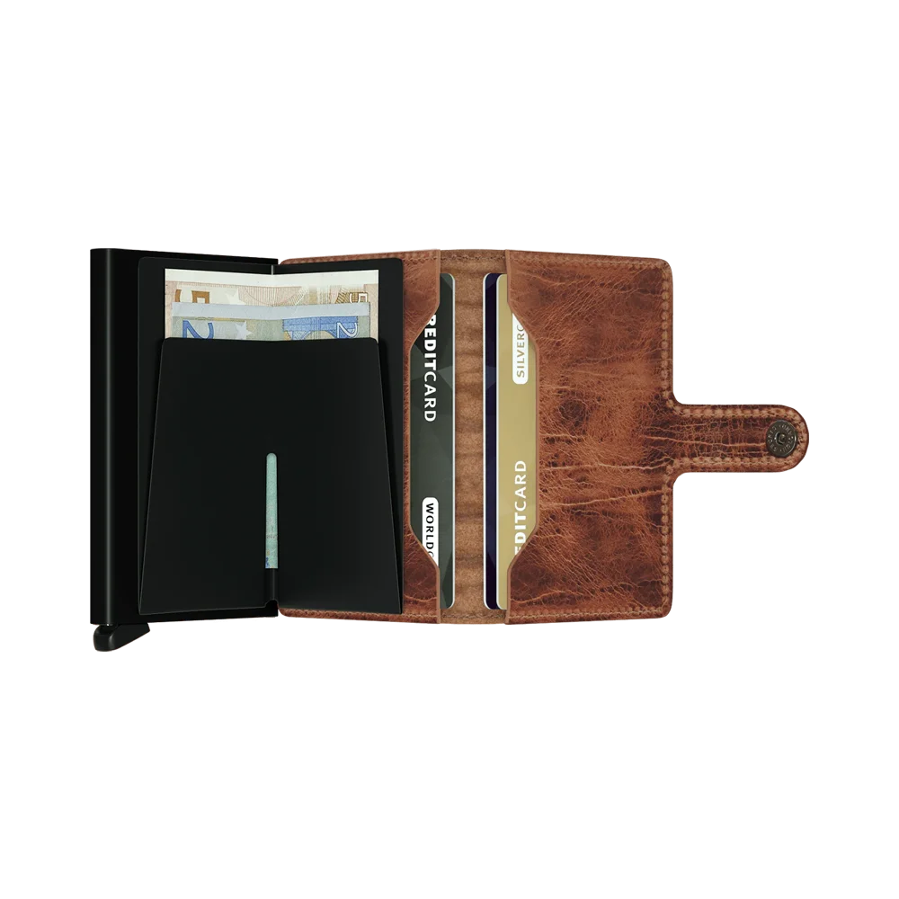 'Secrid Miniwallet - Dutch Martin' in 'Whiskey' colour