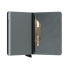 'Secrid Slimwallet - Carbon' in 'Cool Grey' colour