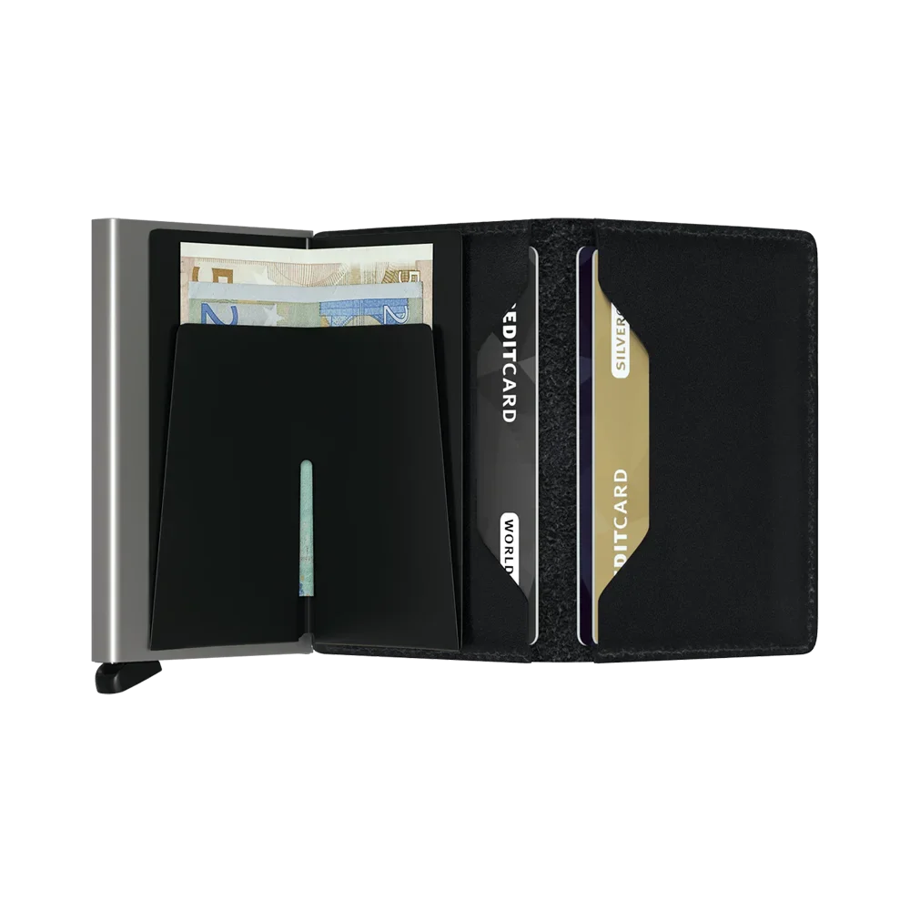 'Secrid Slimwallet - Original' in 'Black' colour