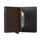 'Secrid Slimwallet - Original' in 'Black-Brown' colour