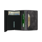 'Secrid Slimwallet - Vintage' in 'Grey-Black' colour