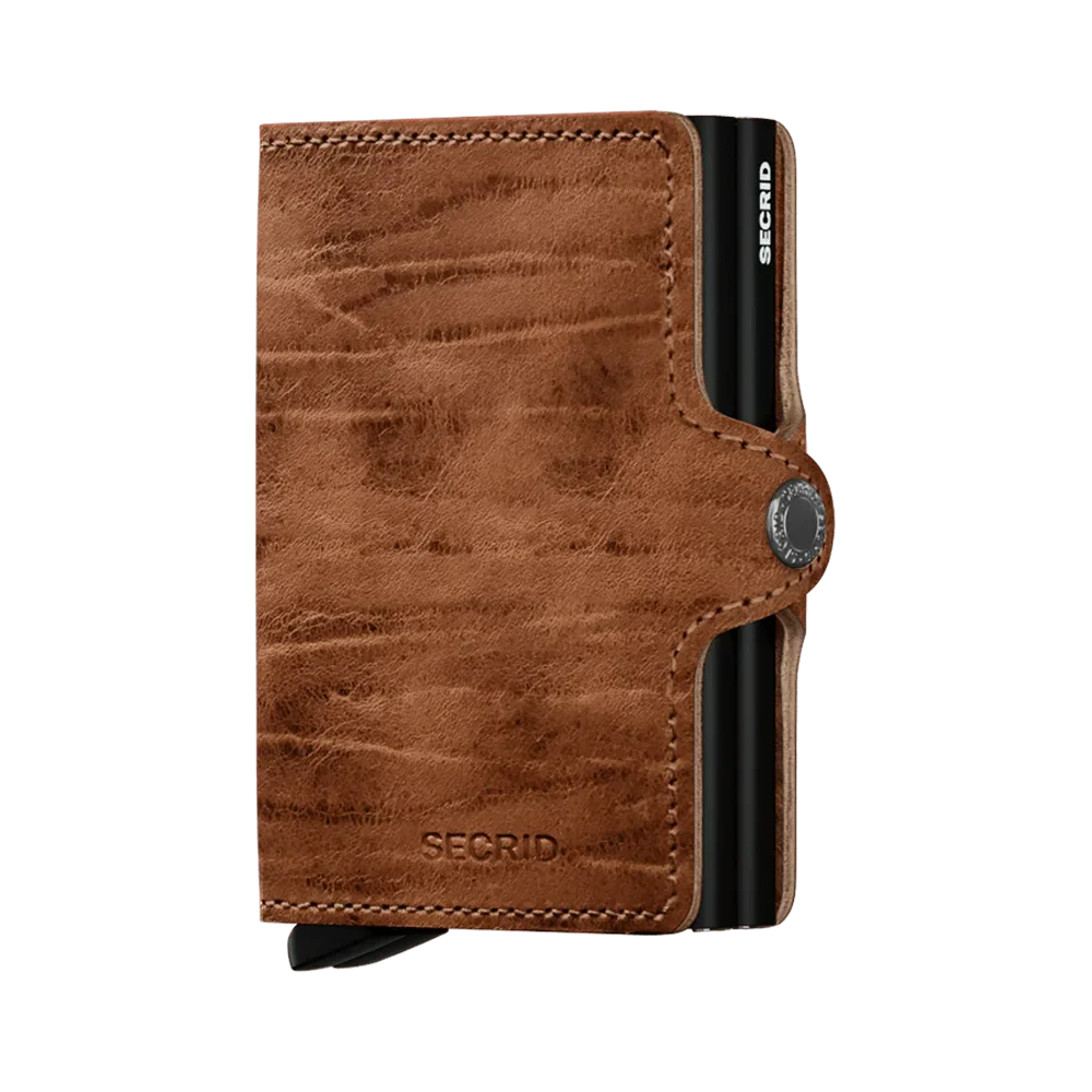 'Secrid Twinwallet - Dutch Martin' in 'Whiskey' colour